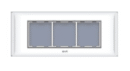 HI FI 6MODULE SILVER LINE PLATE