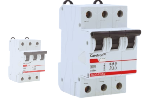 INDOASIAN 20A THREE POLE (TP) MCB CARETRON