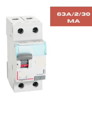 LEGRAND ELCB 63A/2/30MA DX3