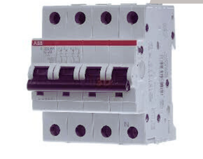 ABB 25A FOUR POLE (FP) MCB C SERIES