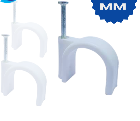 PVC NAIL CLIP 16MM (100PC)