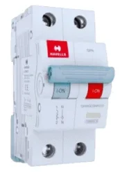 HAVELLS 6A TO 32A EURO ll DOUBLE POLE (SPN) MCB