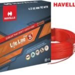 HAVELLS LIFE LINE 4.0SQMM HRFR WIRE 90 MTR