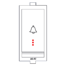 HI FI 20A 1WAY FLATINO SWITCH WITH INDICATOR