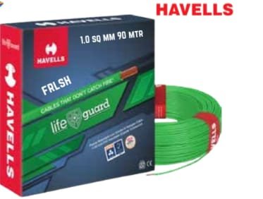 HAVELLS LIFE GUARD 1.0SQMM FRLS WIRE 90MTR - Image 2