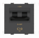 GM G9 10A DOUBLE POLE MODULAR MCB