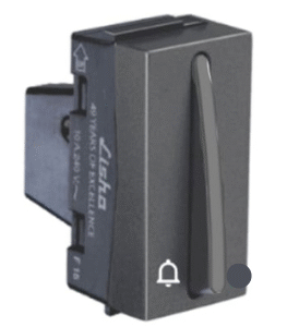 LISHA S7 10A SLIMZ ICON BELL PUSH SWITCH