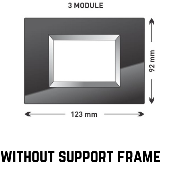 LISHA S7 3M TINT GLASS ICON PLATE (WITHOUT SUPPORT FRAMES)