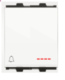GM G9 10A VIVA BELL PUSH 2MODULE WITH INDICATOR