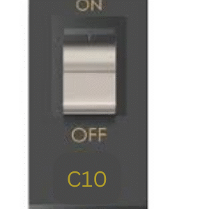GM G9 10A SINGLE POLE MODULAR MCB