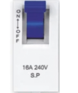 GM CUBA 16A SINGLE POLE MODULAR MCB