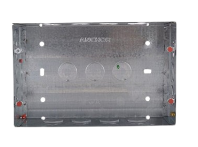 12 MODULE METAL BOX